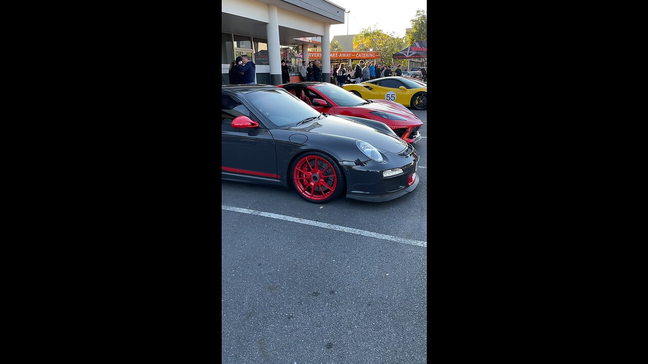 Porsche GT3 RS at Cars and Coffee