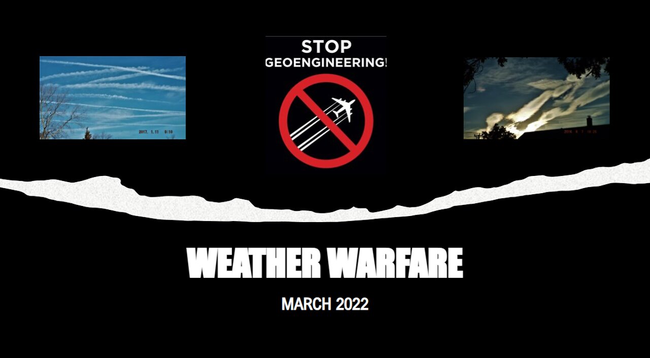 NEW WORLD ORDER=DEEP STATE=WEATHER MINIPULATION=CHEMTRAILS