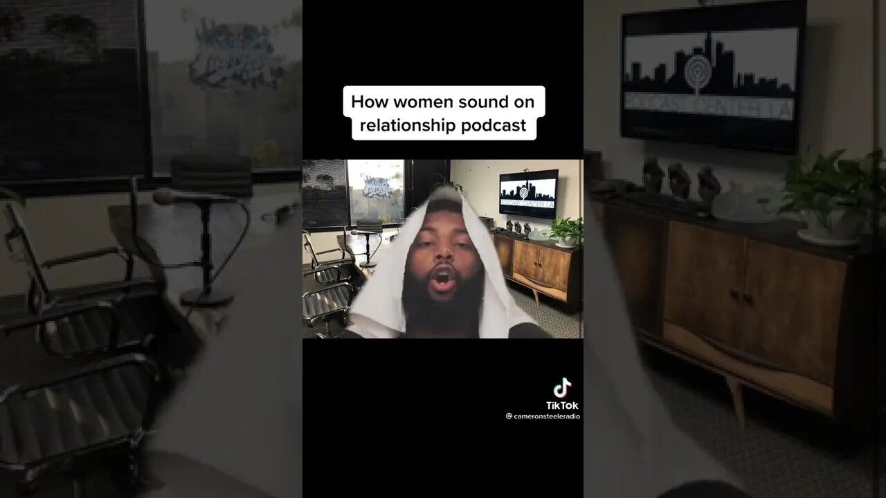 How VVomen Sound On Relationship Podcasts #shorts