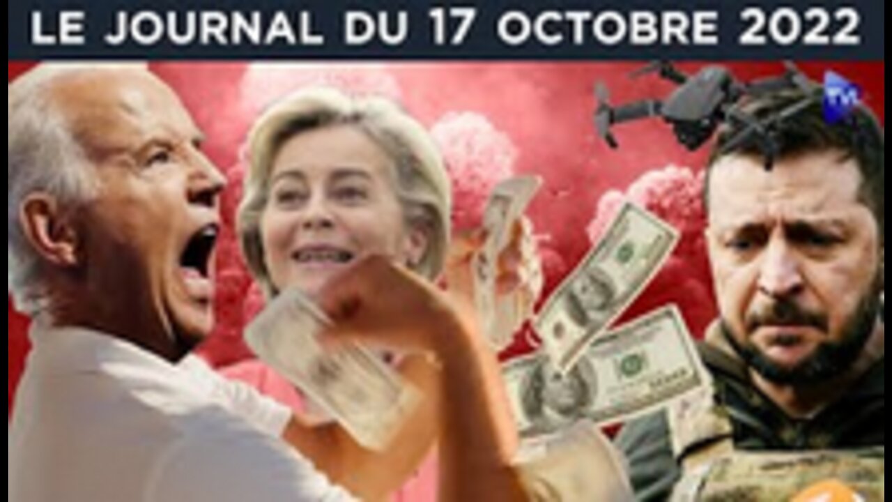 Guerre en Ukraine de l’argent, des armes et des défaites - JT du lundi 17 octobre 2022