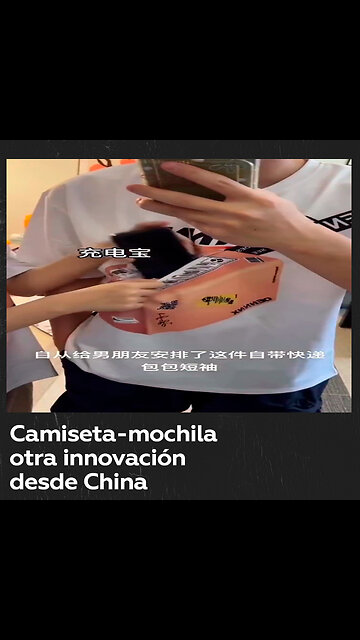 Una camiseta de lo más original