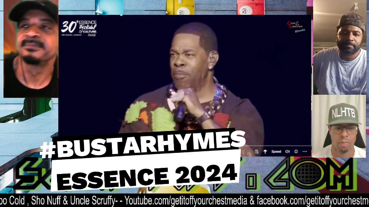 Busta Rhymes scolds Essence Fest crowd for using phones: 'Put them weird-ass devices down