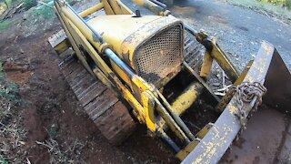 1960’s Holt Dozer Loader in action.