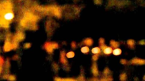 The crowd at the vigil.AVI