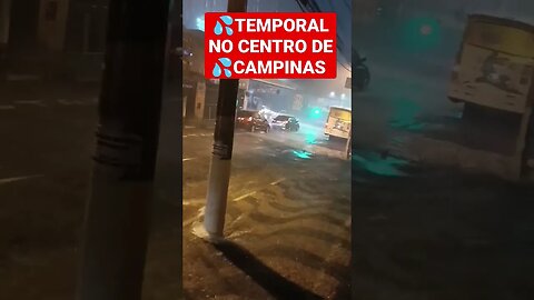 TEMPORAL NO CENTRO DE CAMPINAS