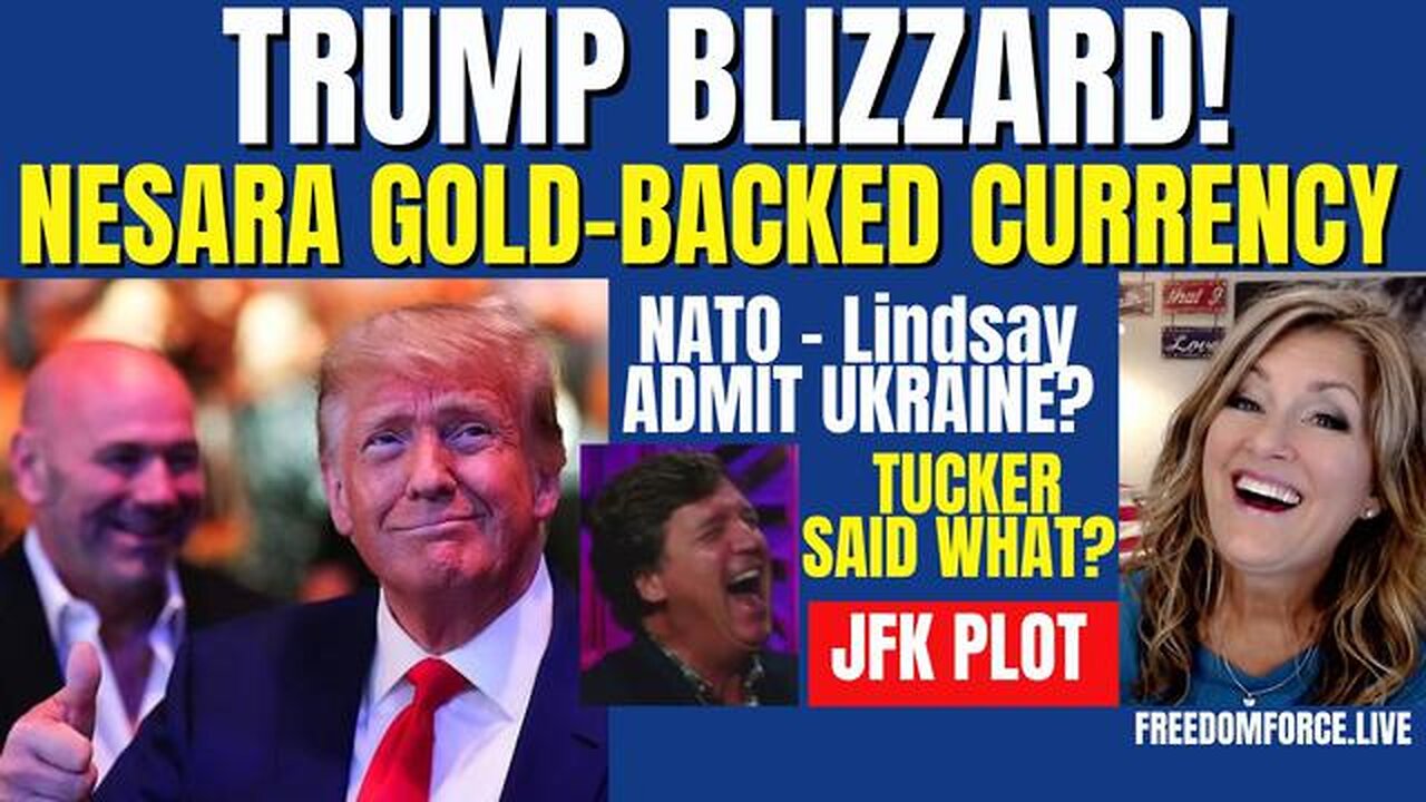 TRUMP BLIZZARD! NESARA GOLD-BACK CURRENCY, NATO UKRAINE, BABEL 7-9-23