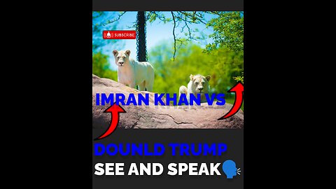 Imran khan vs dounld Trump speech