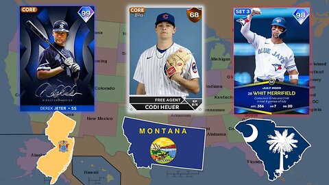 USA Players With States Wheel Part 2: MLB 23