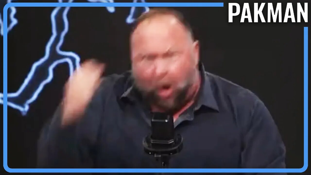 Alex Jones Borderline Medical Event While Promoting Supplements