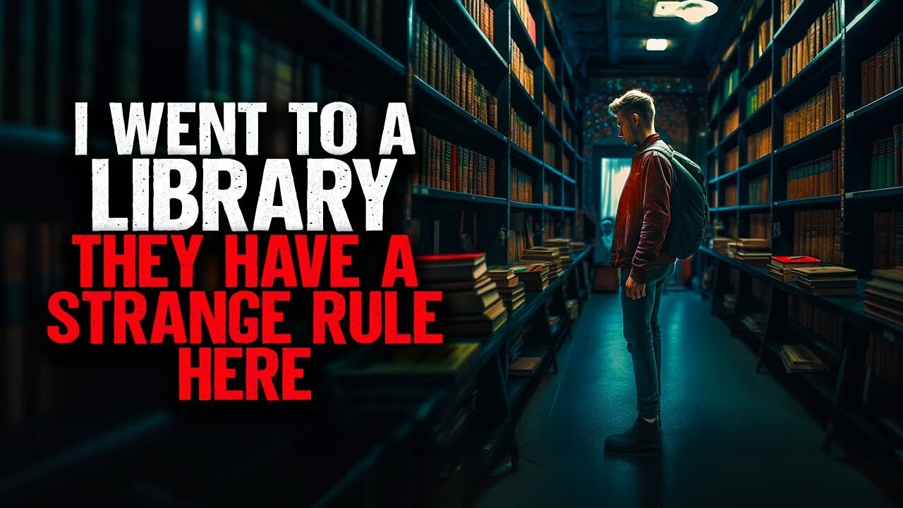 I Went To A Library. They Have A STRANGE Rule Here