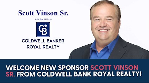 Welcome New Sponsor Scott Vinson Sr. from Coldwell Bank Royal Realty!