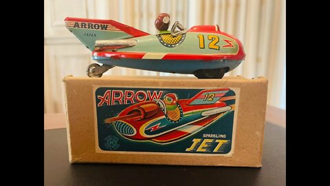 The enigmatic Arrow Jet with its rarely seen Original Box! 🙀