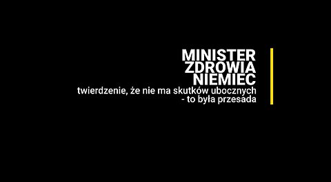 Twierdzenie, że nie ma skutków ubocznych - to była przesada...