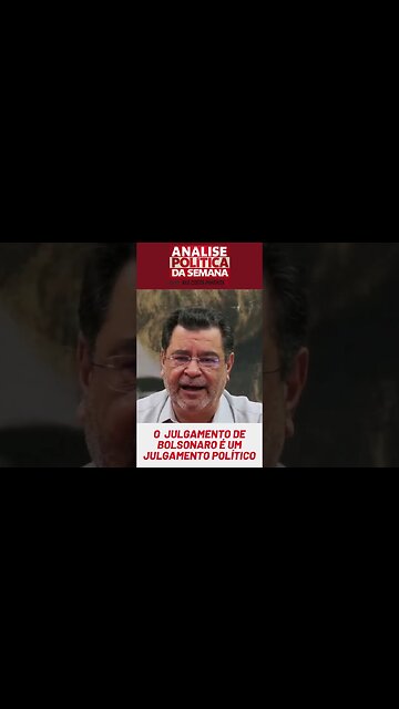 O julgamento de Bolsonaro é um julgamento político