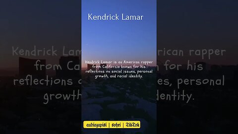 Kendrick Lamar