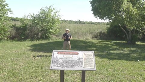 END OF BATTLE CARNAGE SAN JACINTO BATTLEFIELD