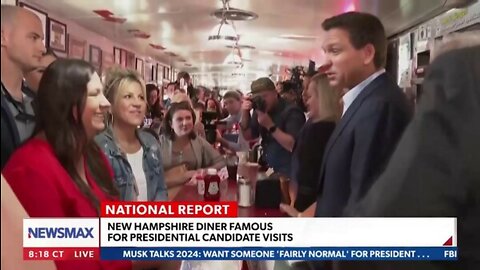 Presidential Candidates visit Red Arrow Diner