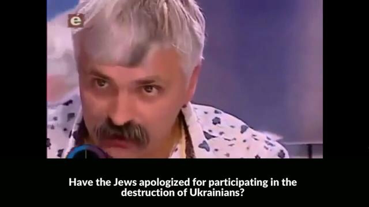 (mirror) Jews apologize for the Holodomor, Ukrainians apologize for Babi Yar? --- Dmytro Korchynsky