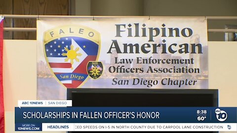 Scholarships in honor of fallen officer Jonathan De Guzman