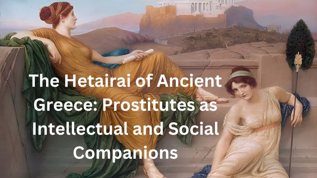 The Hetairai of Ancient Greece: Prostitutes as Intellectual and Social Companions