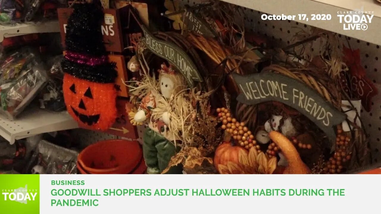 Goodwill shoppers adjust Halloween habits during the pandemic