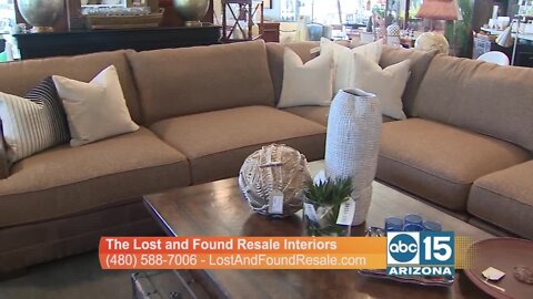 Gently used designer goods for your home? Shop The Lost and Found Resale Interiors