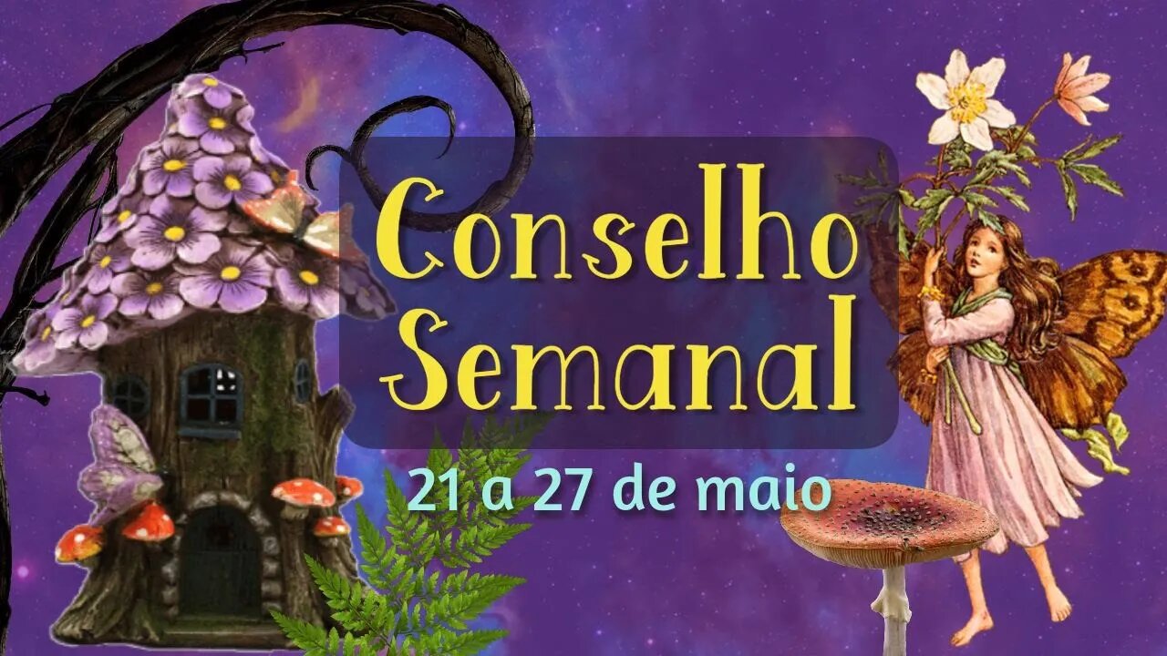 💌 CONSELHO SEMANAL! O QUE VIRÁ NESSA SEMANA? [21 a 27 de Maio] 🔮