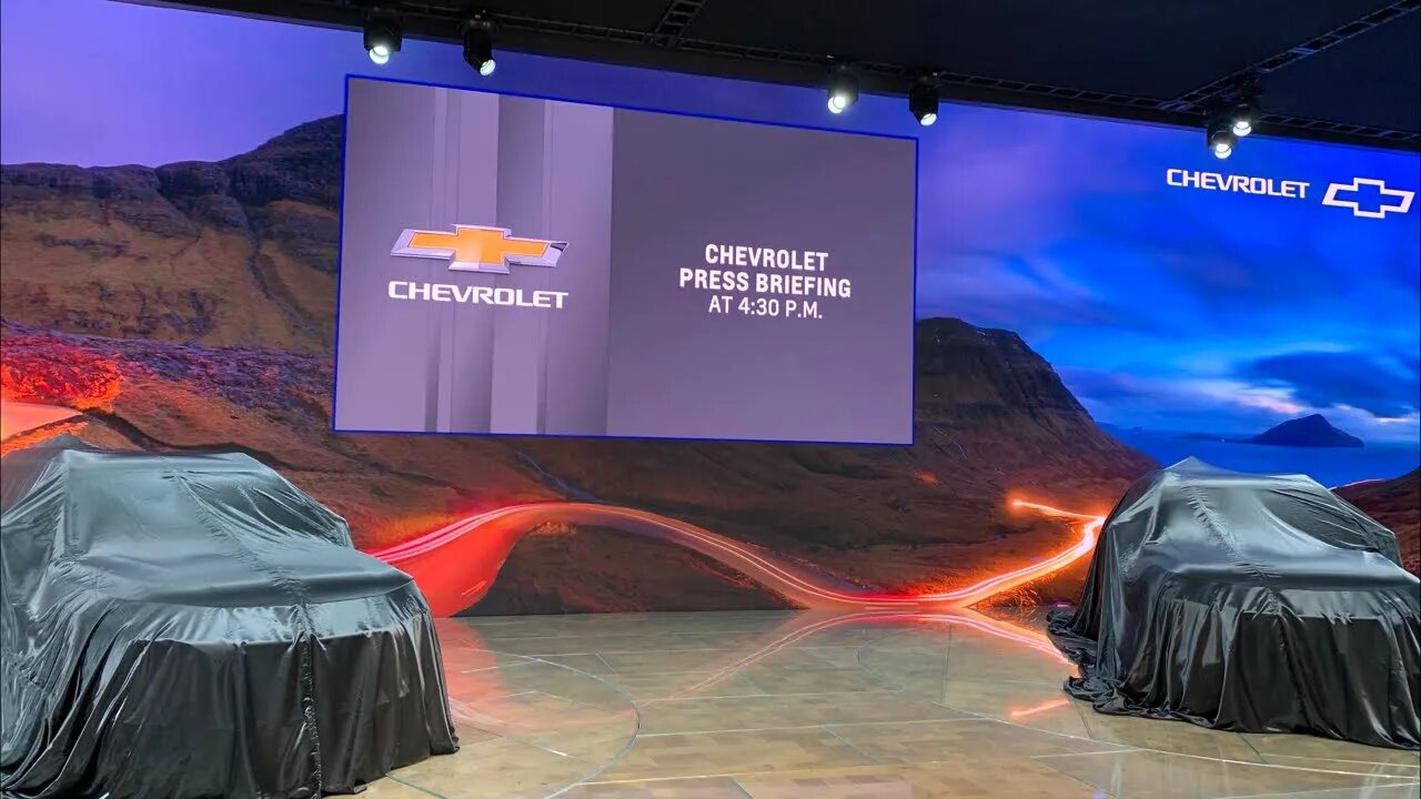 LIVE Chevrolet Press Conference and Trailblazer Unveiling at 2019 LA Auto Shoe