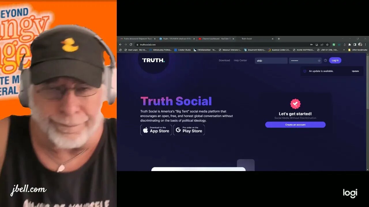 Ghosted by #truthsocial 🦆🦅 🐇Truth & Social