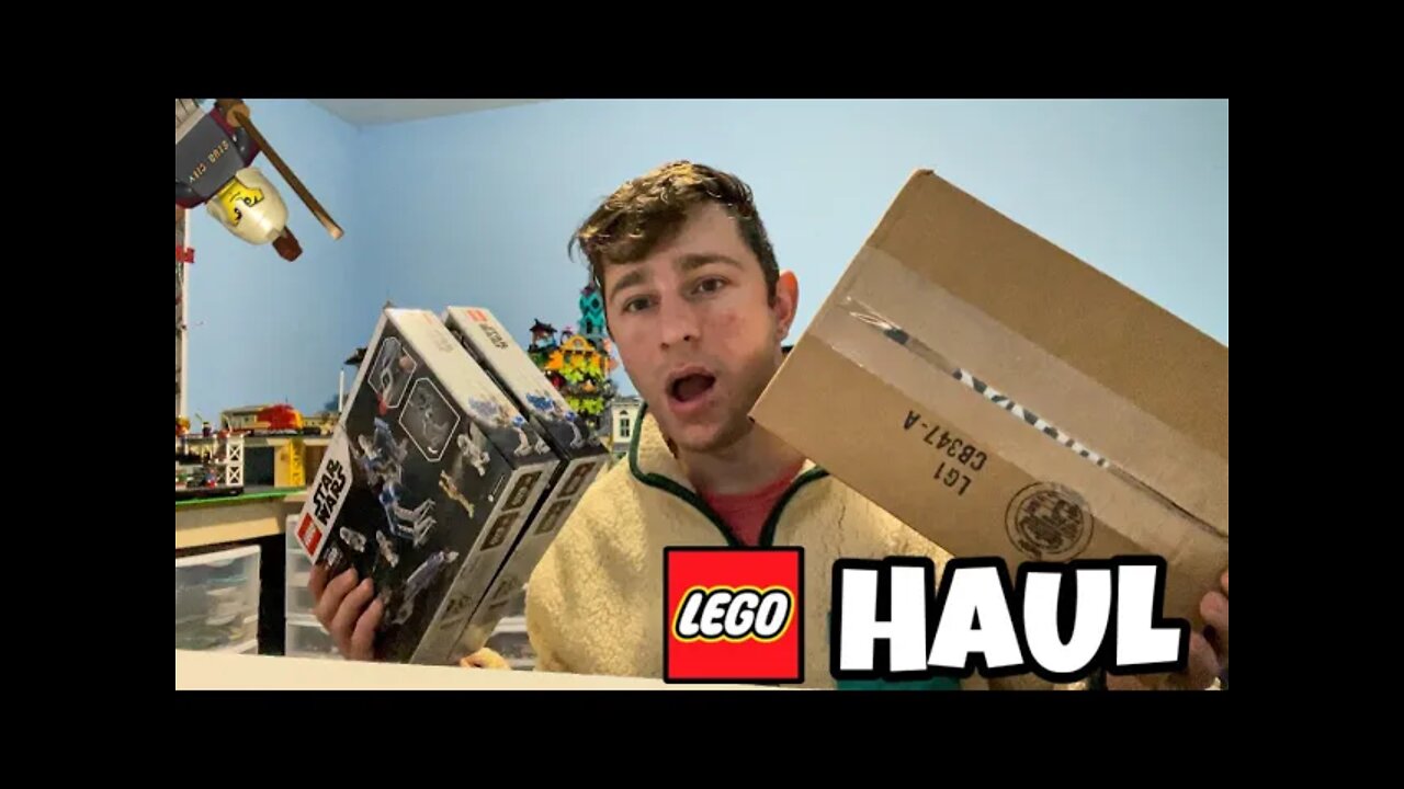 LEGO Haul (Building a LEGO Bridge)