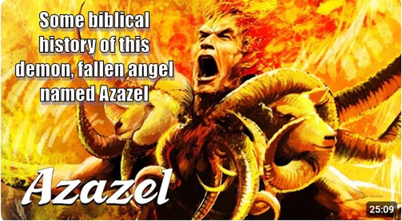 Azazel: The Angel Who Corrupted Man [Book of Enoch] (Angels & Demons Explained)