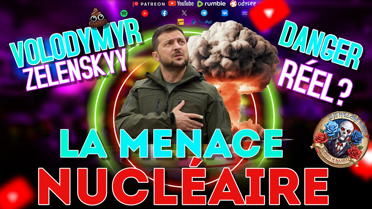 GAMES N ROSES LIVE: VOLODYMYR ZELENSKYY LA MENACE NUCLÉAIRE