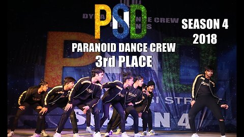 3rd Place || Paranoid Dance Crew || PODS 4 2018 ( India )