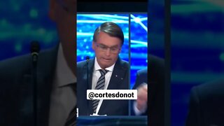 Bolsonaro responde a Vera Magalhães e Simone Tebet