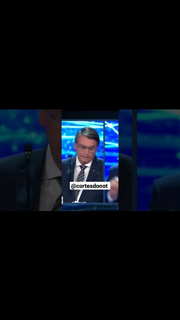 Bolsonaro responde a Vera Magalhães e Simone Tebet