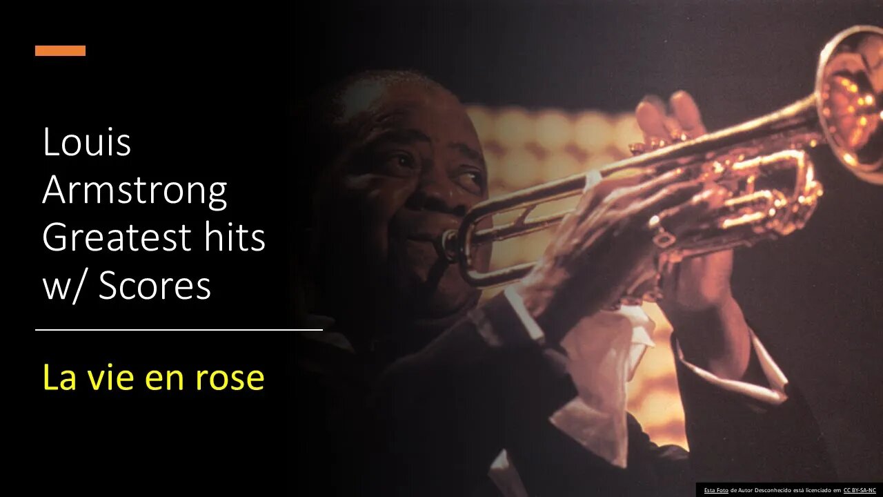 Louis Armstrong Greatest Hits w/ Scores - La Vie en Rose