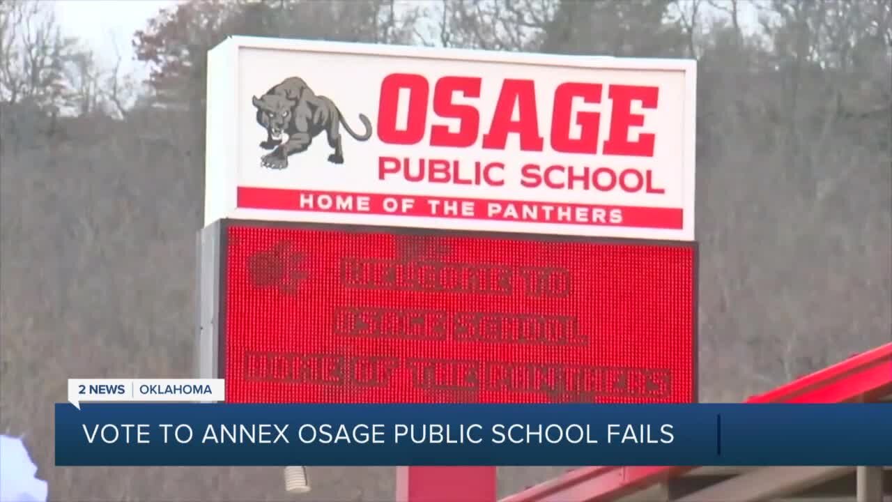 Osage Public School annex vote fails