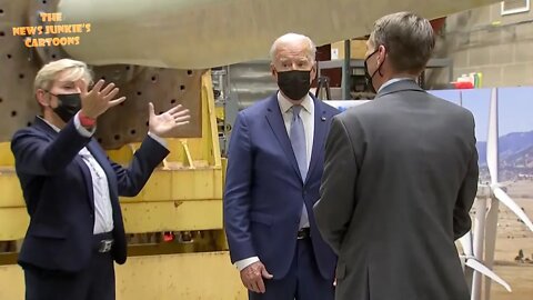 Energy Sec explains to Biden: "Chop it up, put it in a field, it will biodegrade" and it's gone.