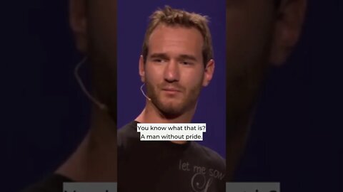 Nick Vujicic - The biggest test of a man #men #humility #shorts