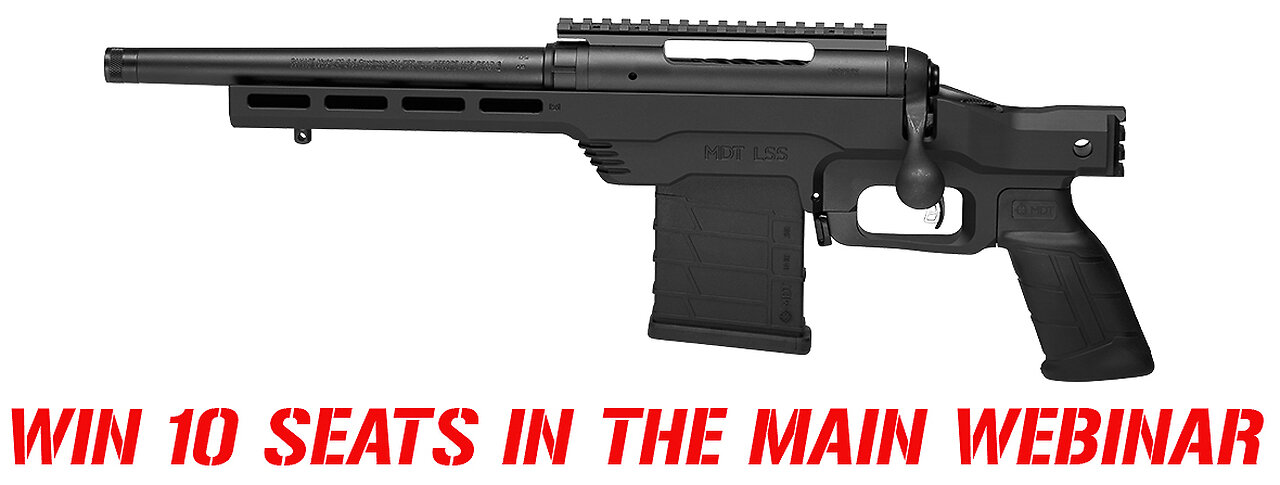 Savage 110 PCS .300 AAC MINI #1 FOR 10 SEATS IN THE MAIN WEBINAR