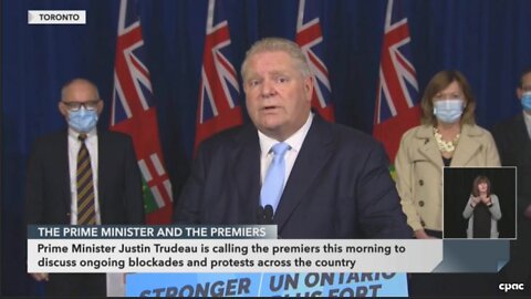 Premiere of Ontario says COVID-19 restrictions will be lifted this week then threatens protesters