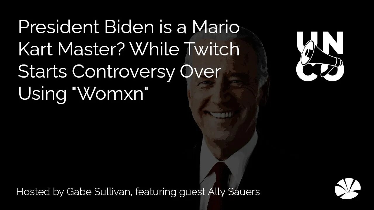 President Biden is a Mario Kart Master? While Twitch Starts Controversy Over Using "Womxn"