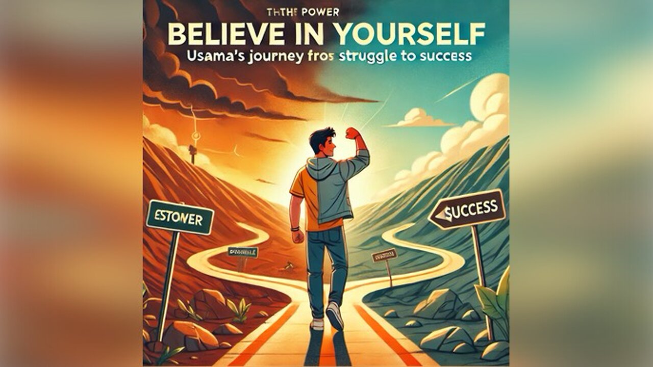 The Power of Believing in Yourself |Usama’s Journey from Struggle to Success