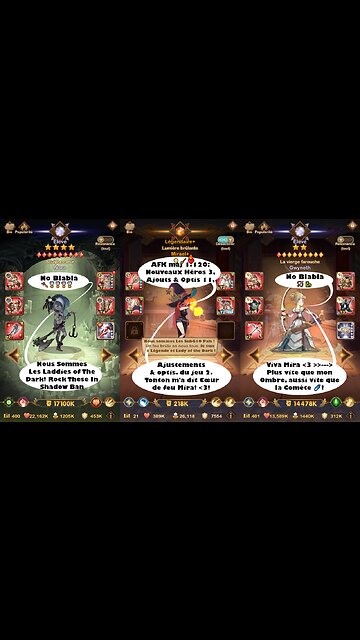 AFK Arena Txt MAJ 1.120 musique no blabla