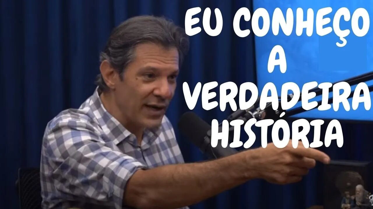 FERNANDO HADDAD DEFENDE GERALDO ALCKMIN | FERNANDO HADDAD - Flow Podcast #368