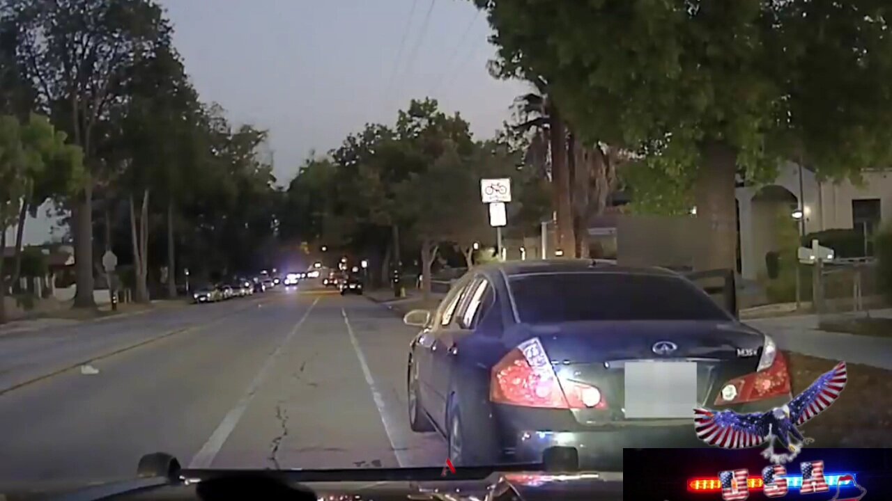 A violent quarrel between the police and suspected of impressive and impressive US police chases
