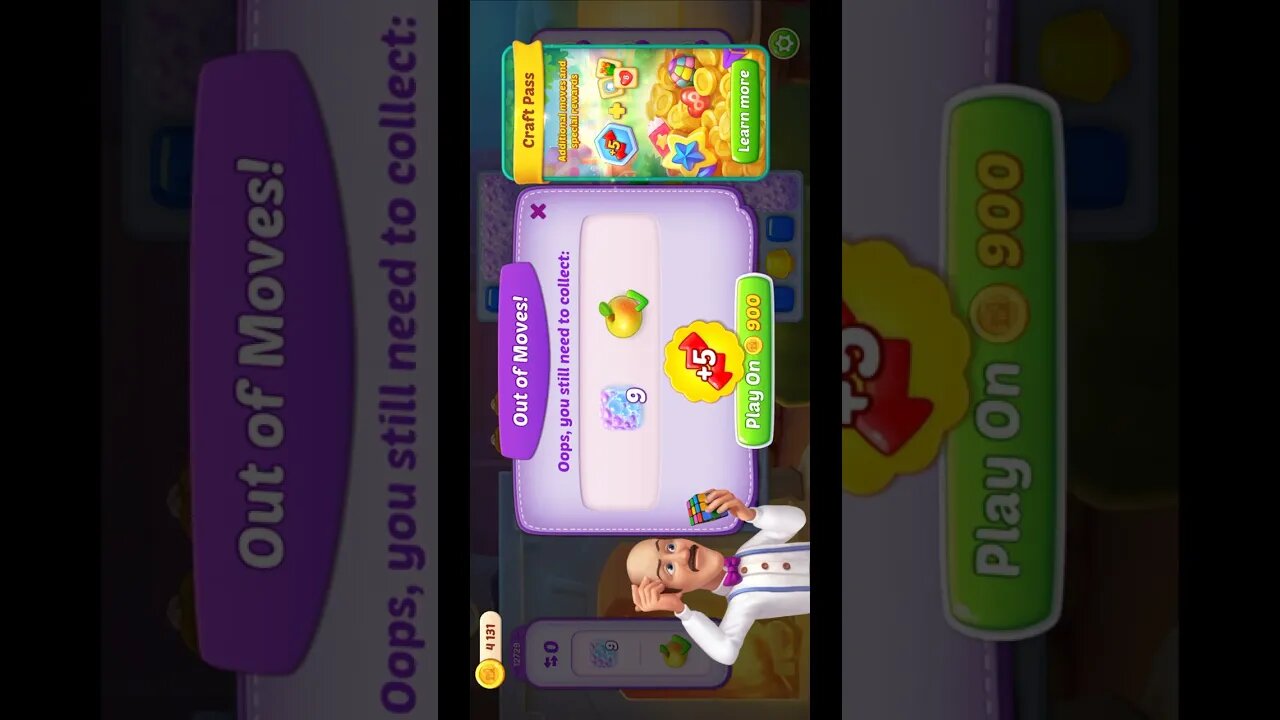 Shorts Playrix Homescapes Gameplay Walkthrough Level 12729-070