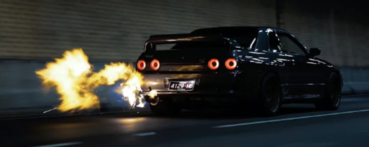 Nissan skyline R32 GTR cold edit JDM