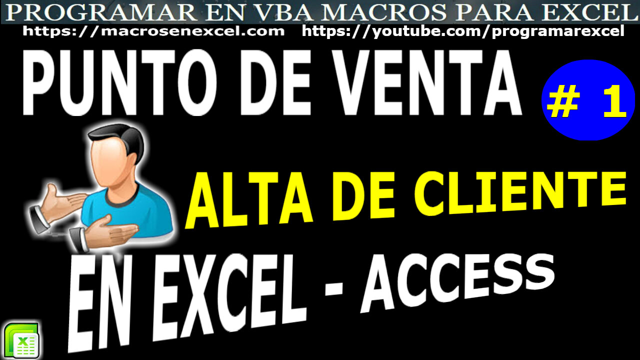 1000 ❤️ PUNTO de VENTA con EXCEL 🔥 ACCESS PASO A PASO #1