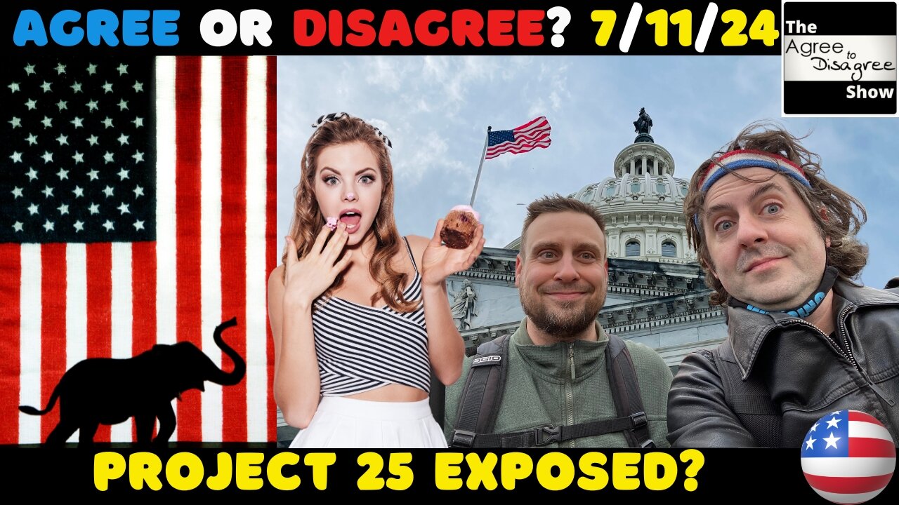 Agenda 47 V. Project 25, & Biden's Big Boy Press Conference! The Agree To Disagree Show.